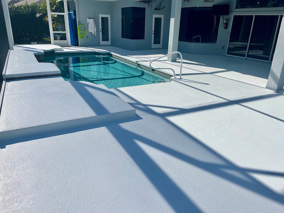 Professional Pool Deck Painting In Port Orange, Florida